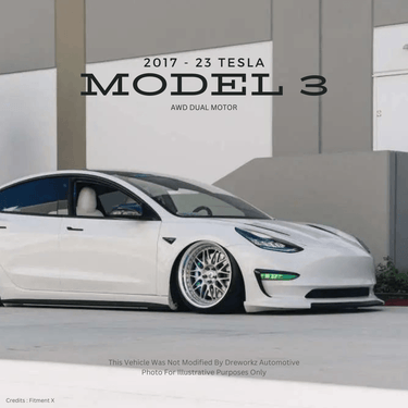 2020 - 2023 Tesla Model 3 Dreworkz 3P Air Ride Kit