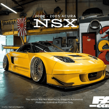 2002 - 2005 ACURA NSX NA2 2ND GEN DREWORKZ AIR RIDE KIT
