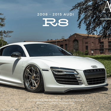 2008 - 2015 Audi R8 1st Gen Dreworkz 3P Air Ride Kit