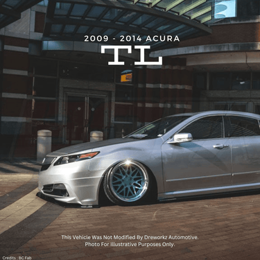 2009 - 2014 ACURA TL DREWORKZ AIR RIDE KIT