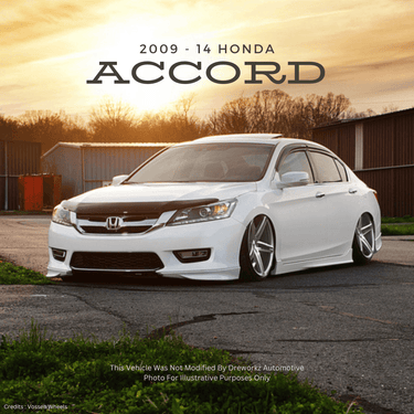 2009 - 2014 Honda Accord 8th Gen Dreworkz 3P Air Ride Kit