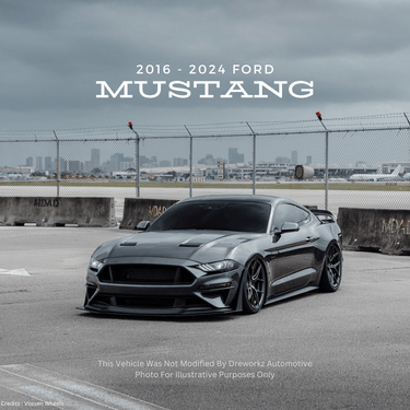 2016 - 2023 Ford Mustang GT 5.0 GT350 GT500 S550 Dreworkz Air Ride Kit