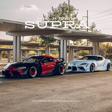 2020 - 2024 Toyota Supra MKV A90 A91 Dreworkz 3P Air Ride Kit