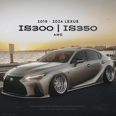 2020 - 2025 LEXUS 4IS 300 350 F FORK MOUNT DREWORKZ AIR RIDE KIT