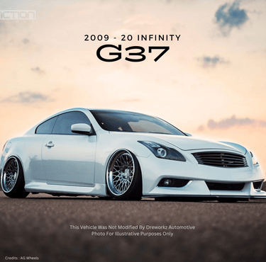 2009 - 2020 Infiniti G37 Dreworkz 3P Air Ride Kit