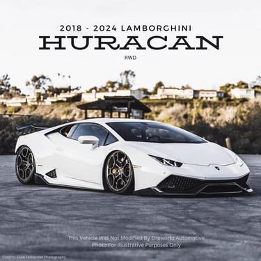 2018 - 2024 Lamborghini Huracan Dreworkz 3P Air Ride Kit