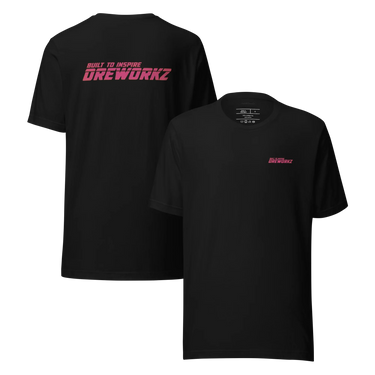 RETRO DREWORKZ TEE - PINK